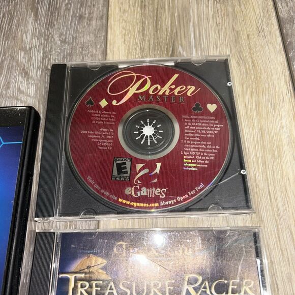 Lot of 8 Computer PC Games - Mahjong, Treasure Hunt, Poker, Tonka, Brain Games - Picture 6 of 8